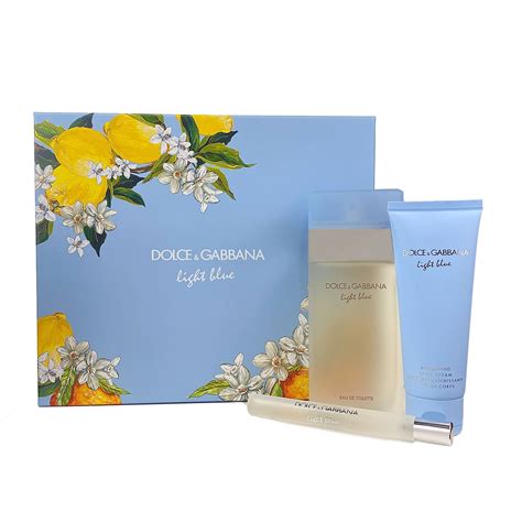 dolce gabbana gift set light blue|dolce gabbana blue light price.